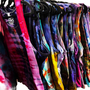 MUSCLE TANK TOP - TIE DYE TANK