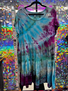 MID RUFFLE DRESS