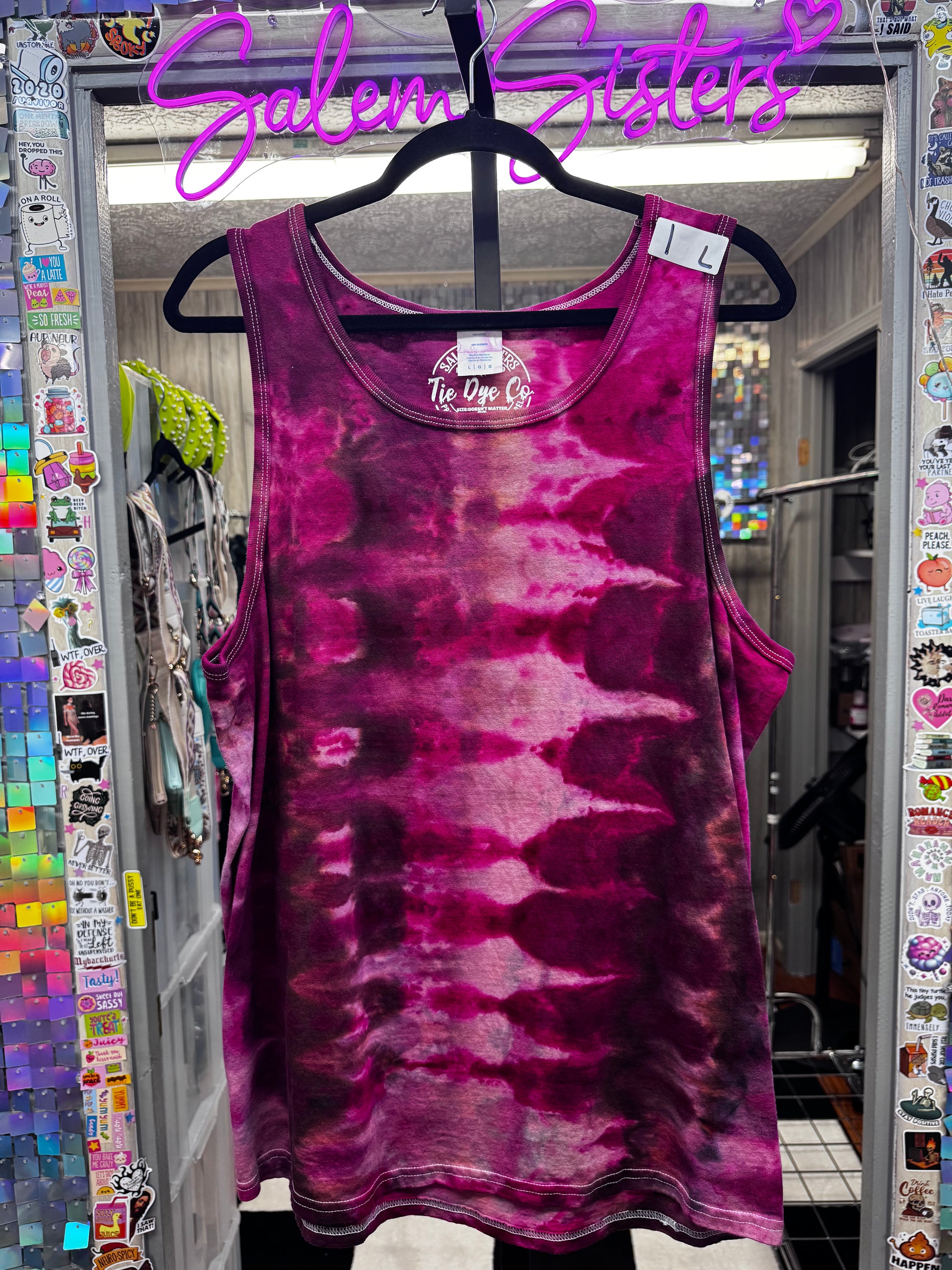MUSCLE TANK TOP - TIE DYE TANK