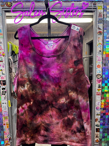 MUSCLE TANK TOP - TIE DYE TANK