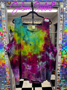 MUSCLE TANK TOP - TIE DYE TANK