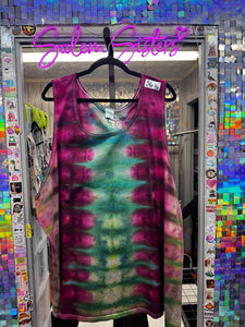 MUSCLE TANK TOP - TIE DYE TANK