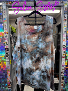 MUSCLE TANK TOP - TIE DYE TANK