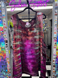 MUSCLE TANK TOP - TIE DYE TANK