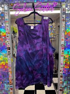 MUSCLE TANK TOP - TIE DYE TANK