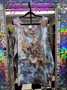 MUSCLE TANK TOP - TIE DYE TANK