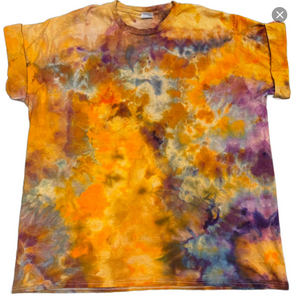 Sunshine Tsunami Tie Dye Shirt - Unisex Apparel Relaxed Fit - Printed in The USA Clothing Womenswear