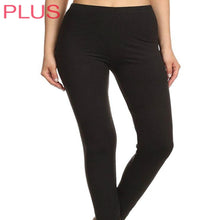 Load image into Gallery viewer, Solid Color Leggings Womenswear Bottom Gothic Fabric Soft Comfortable
