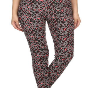 PINK Animal Print Leggings