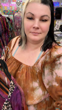 Load and play video in Gallery viewer, ANIMAL PRINT- TIE DYE SHIRT

